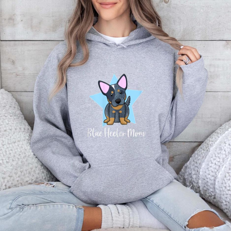 Blue Heeler Mom Cattle Dog Hoodie - Image 2