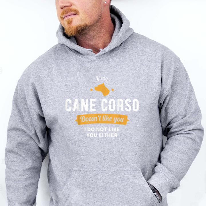 Cane Corso Patrol Dog K9 Police Hoodie