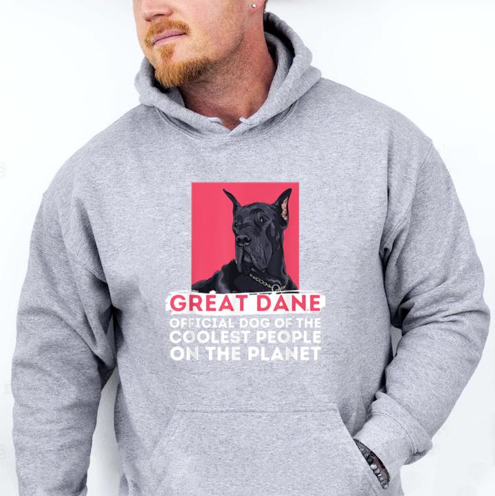 Coolest German Great Dane Dog Hoodie