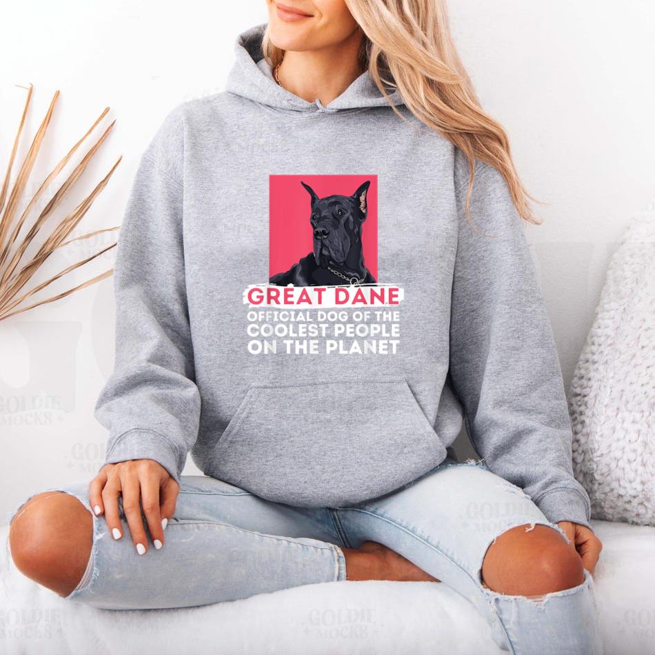 Coolest German Great Dane Dog Hoodie - Image 4