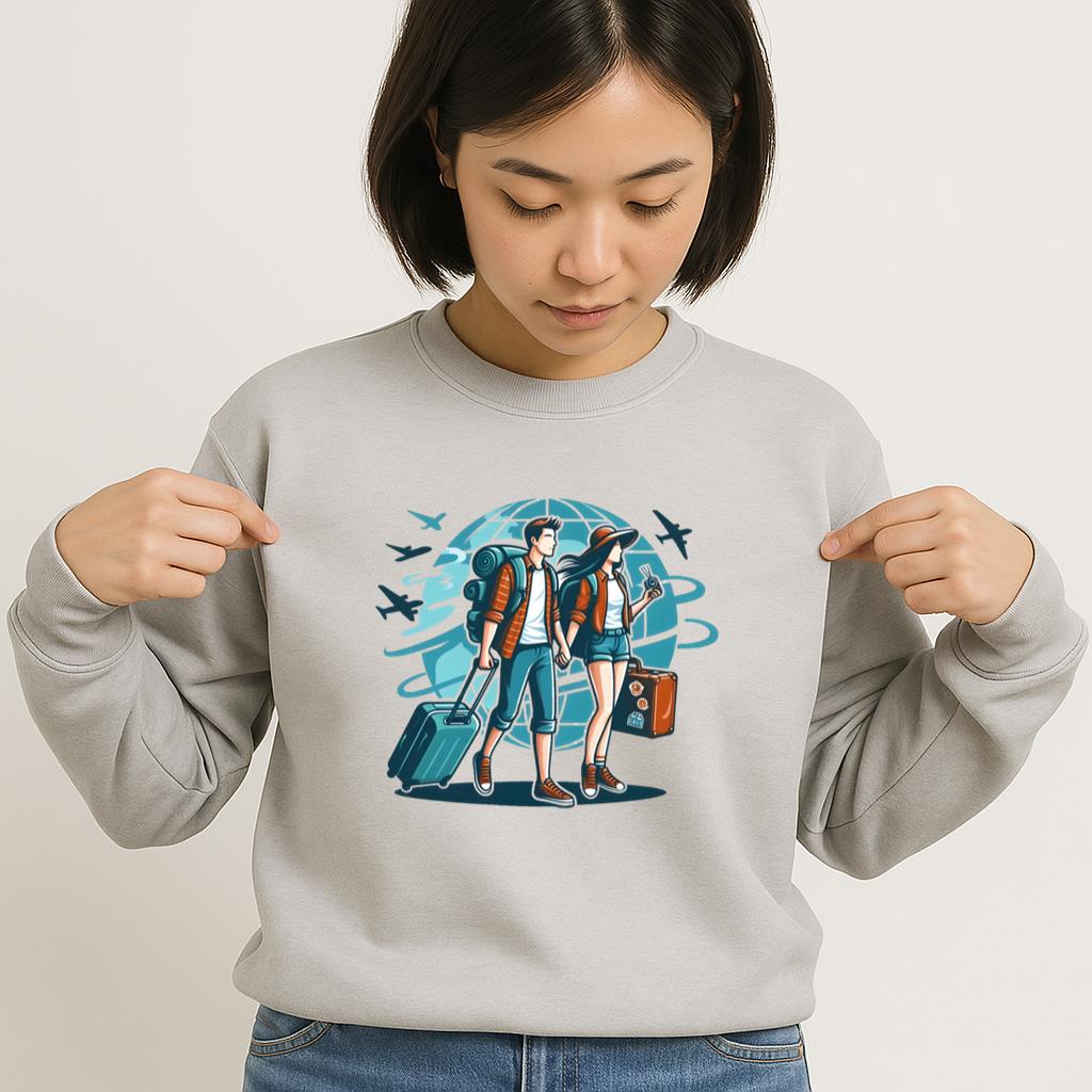 Glory Lovely Travelling Camping Sweatshirt - Image 2