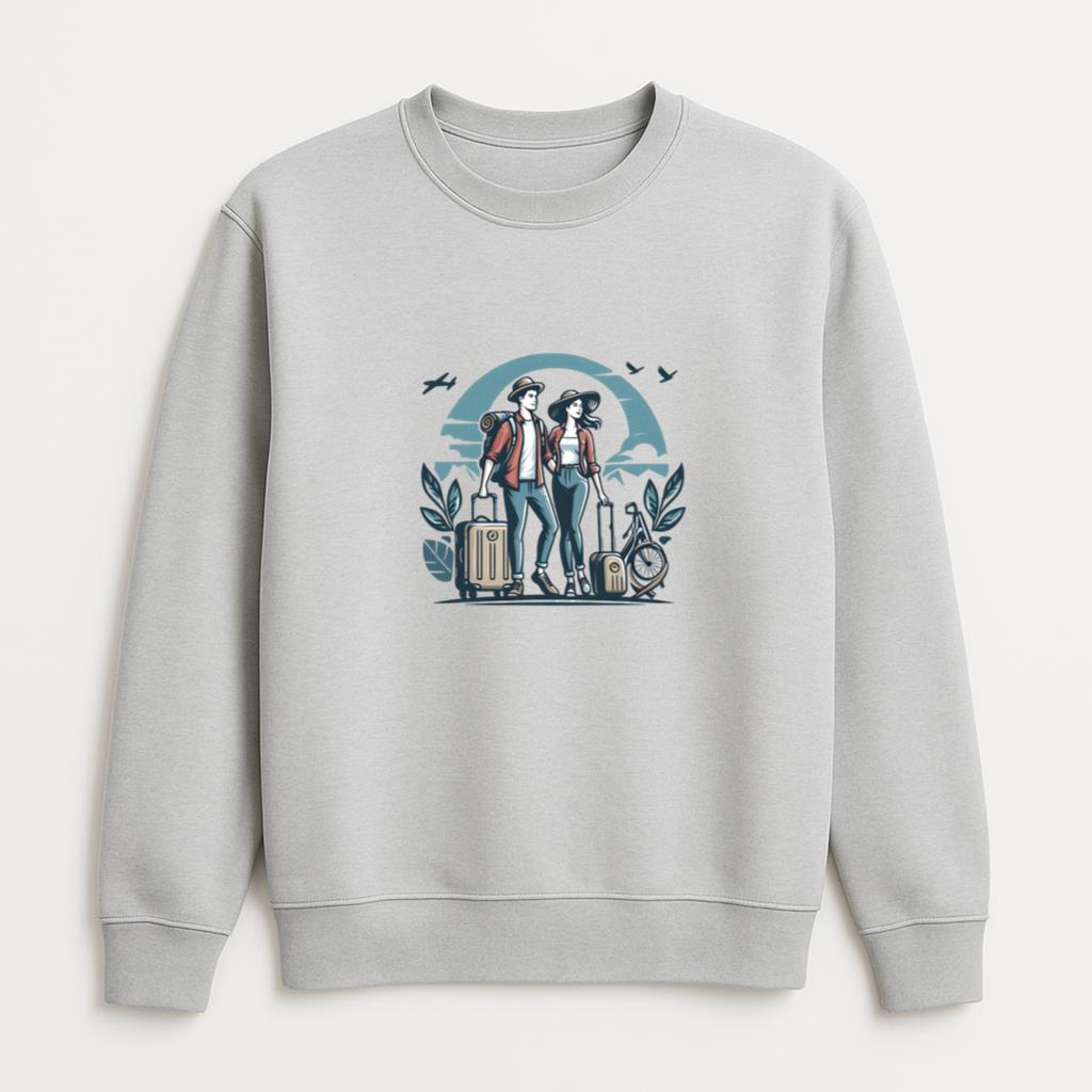 Glow Awesome Camping Travelling Sweatshirt