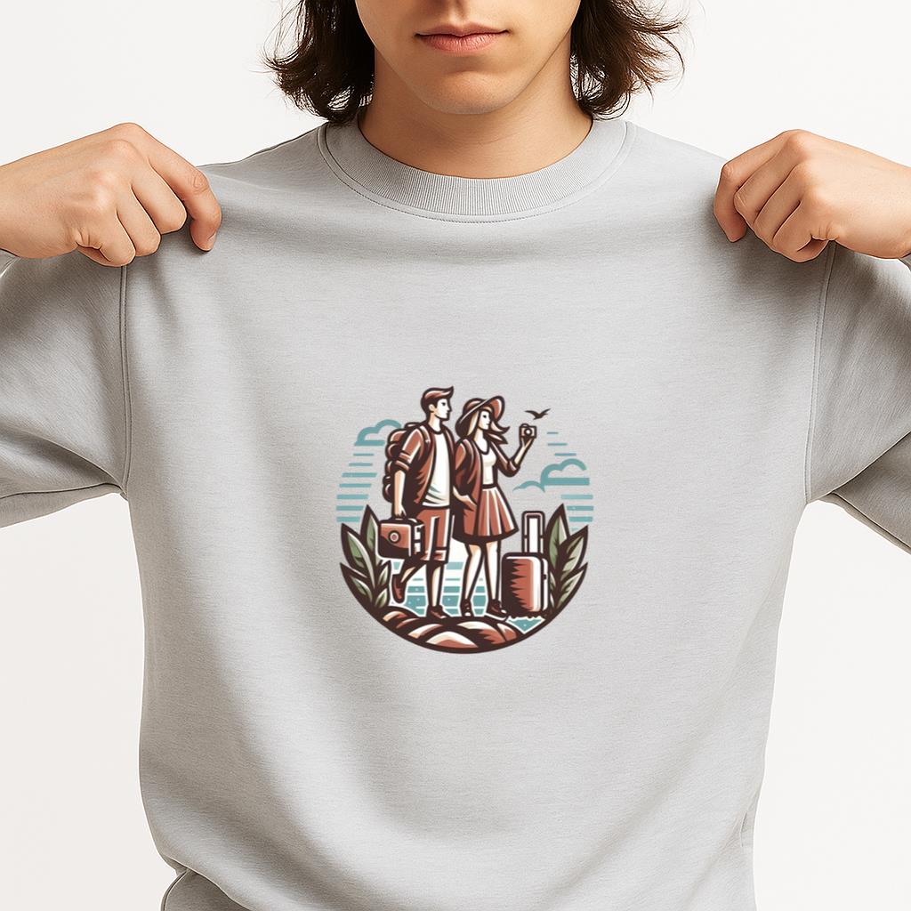 Glow Fresh Travelling Camping Sweatshirt - Image 3