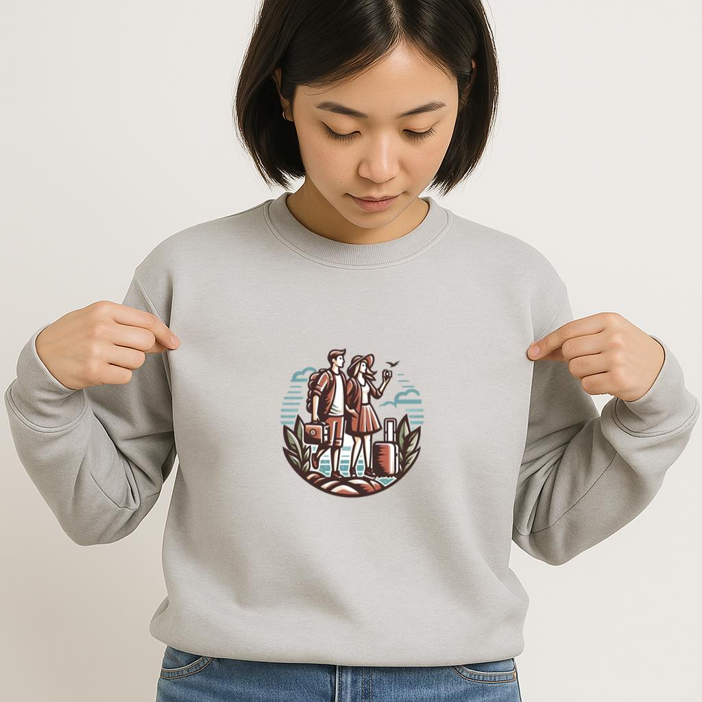 Glow Fresh Travelling Camping Sweatshirt - Image 2