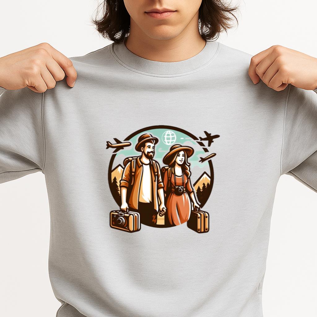 Glow Gentle Camping Travelling Sweatshirt - Image 3