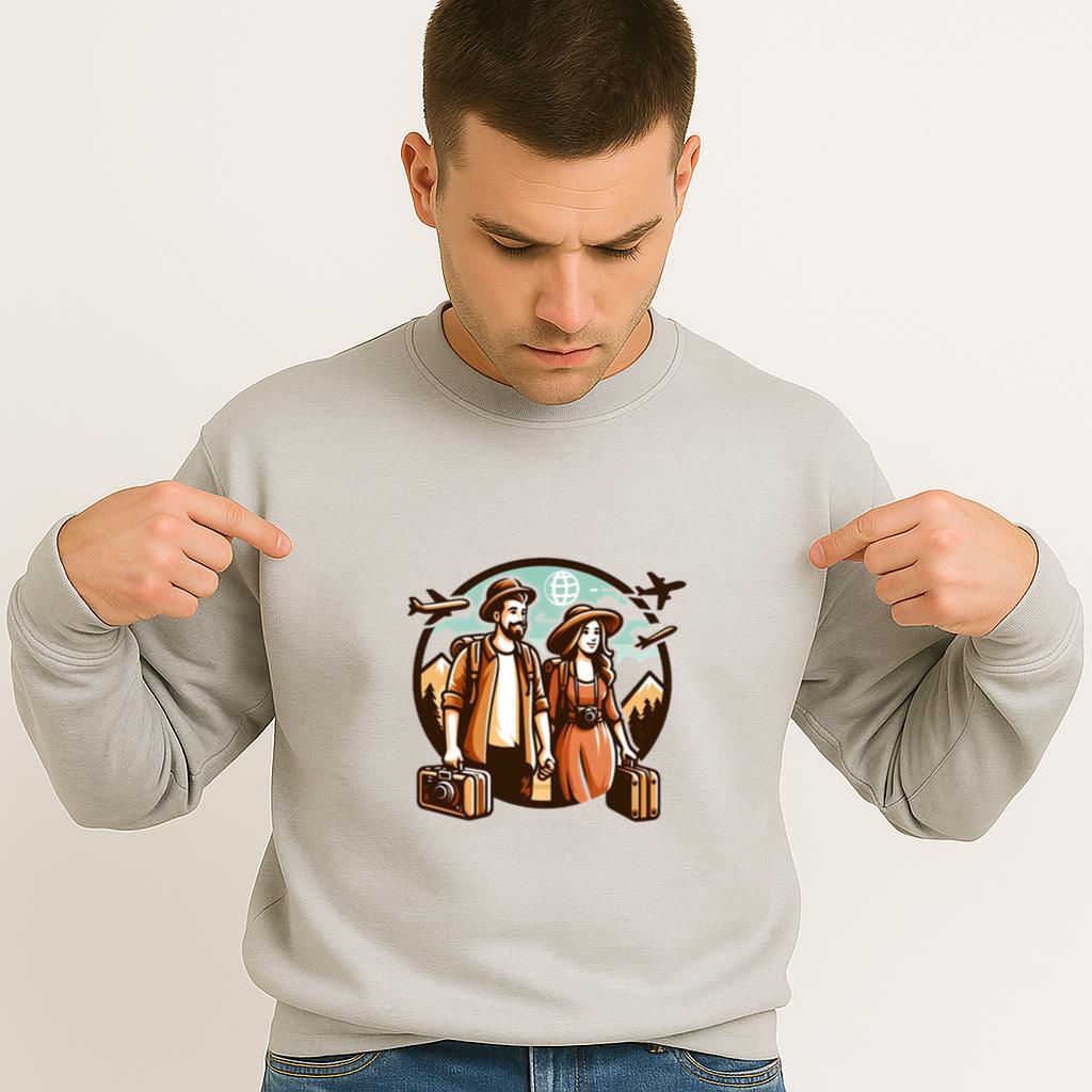 Glow Gentle Camping Travelling Sweatshirt - Image 4