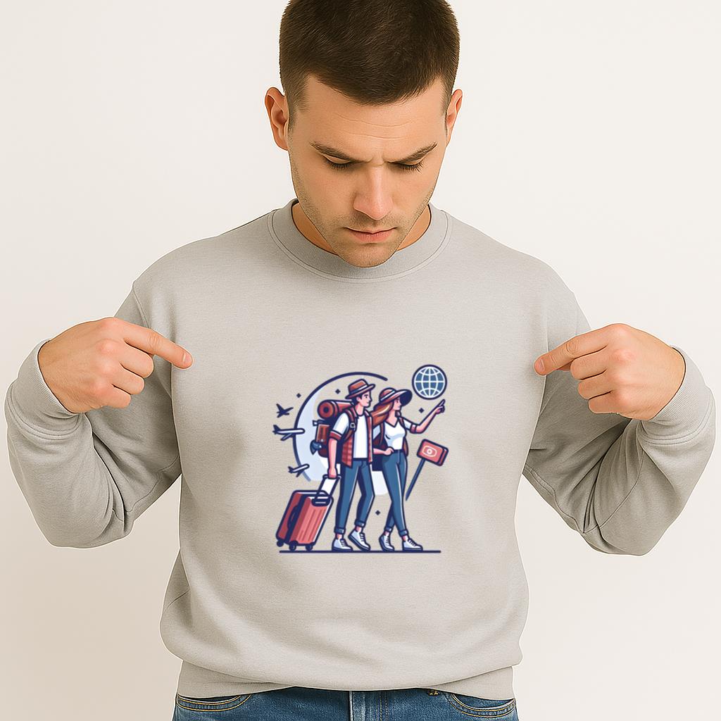 Glow Pure Camping Travelling Sweatshirt - Image 4