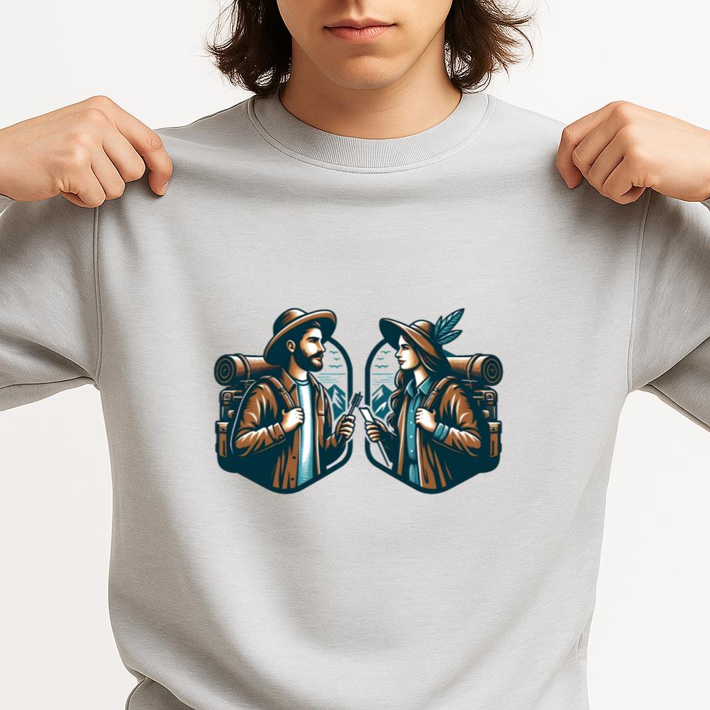 Grace Delightful Travelling Camping Sweatshirt - Image 3