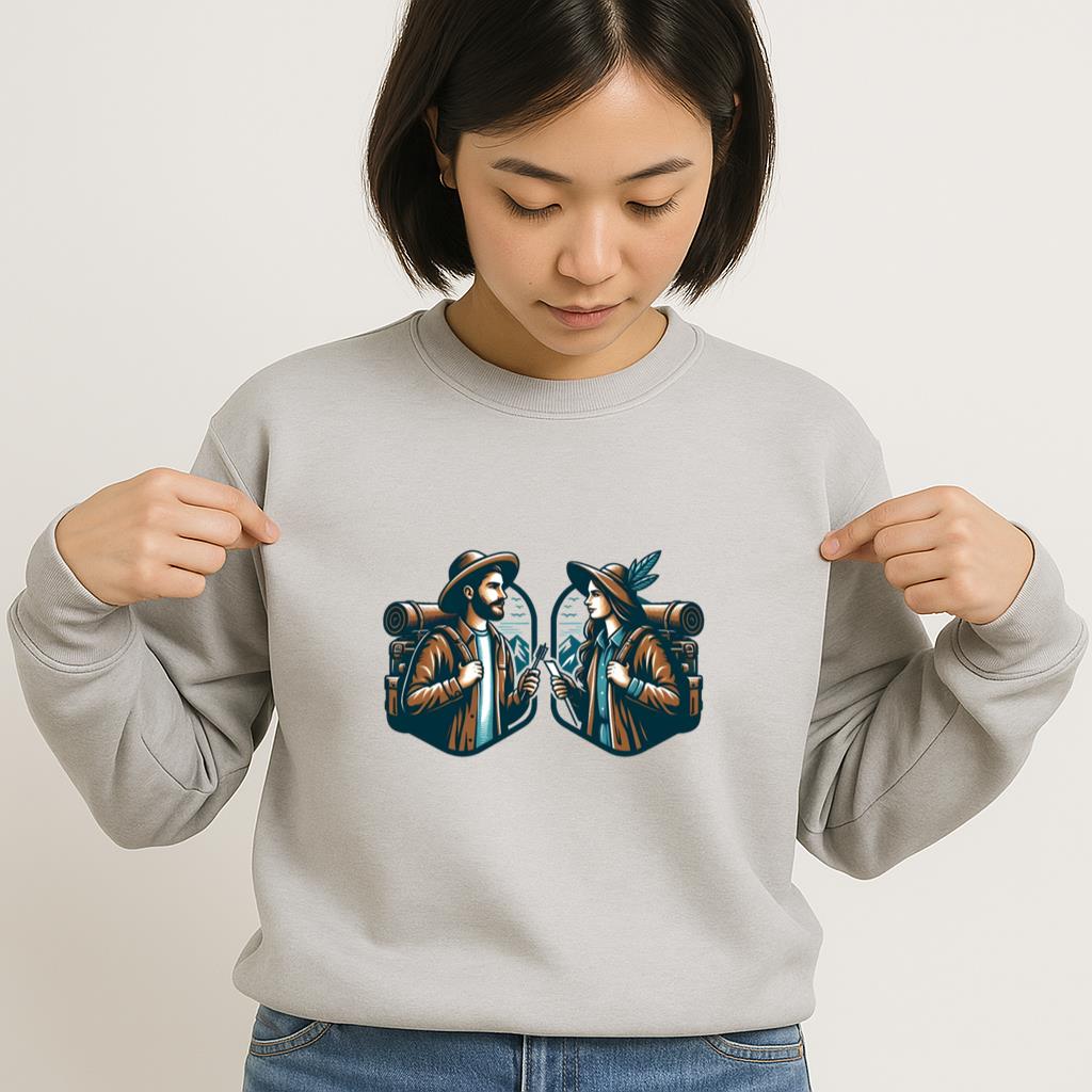 Grace Delightful Travelling Camping Sweatshirt - Image 2