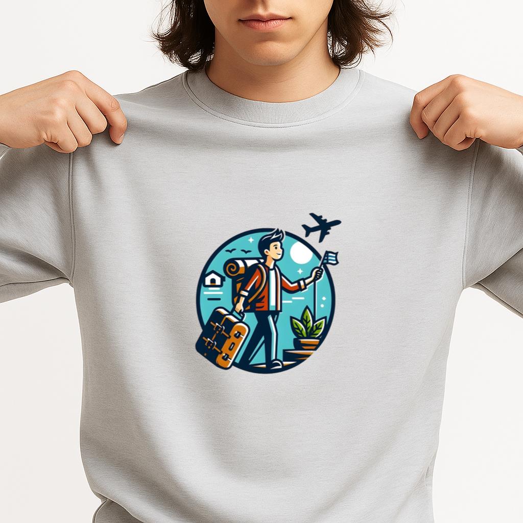 Grace Sweet Camping Travelling Sweatshirt - Image 3