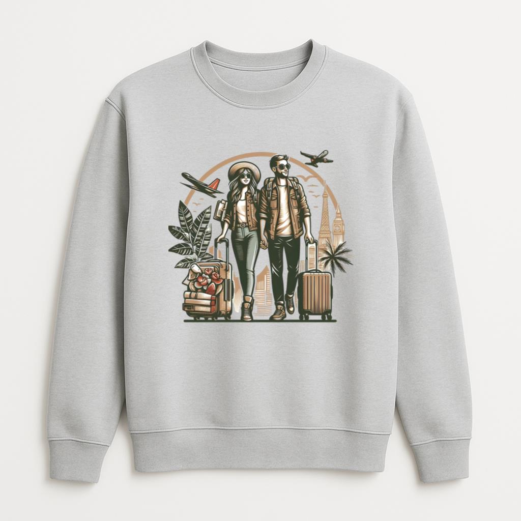 Happy Amazing Travelling Camping Sweatshirt