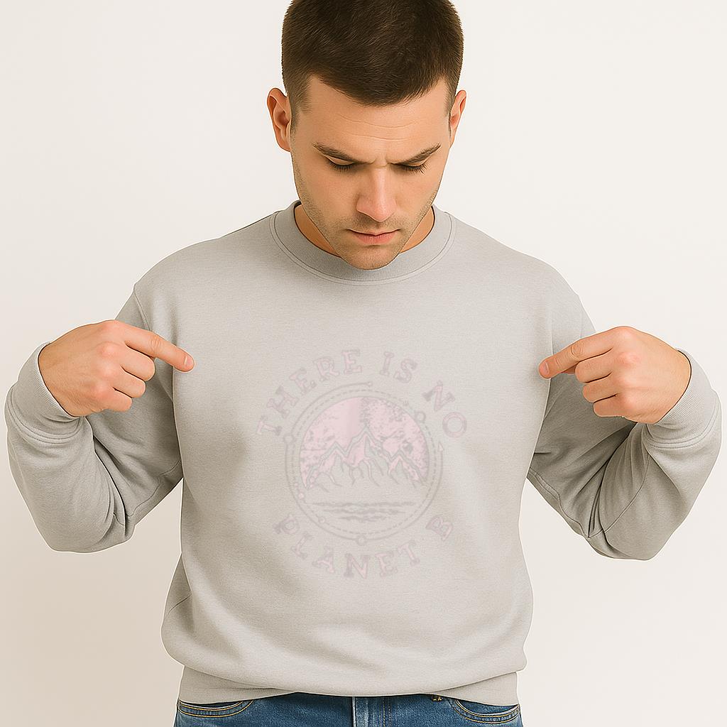 There Is No Planet B Earth Day 2020 Camping Nature Lovers Sweatshirt - Image 4