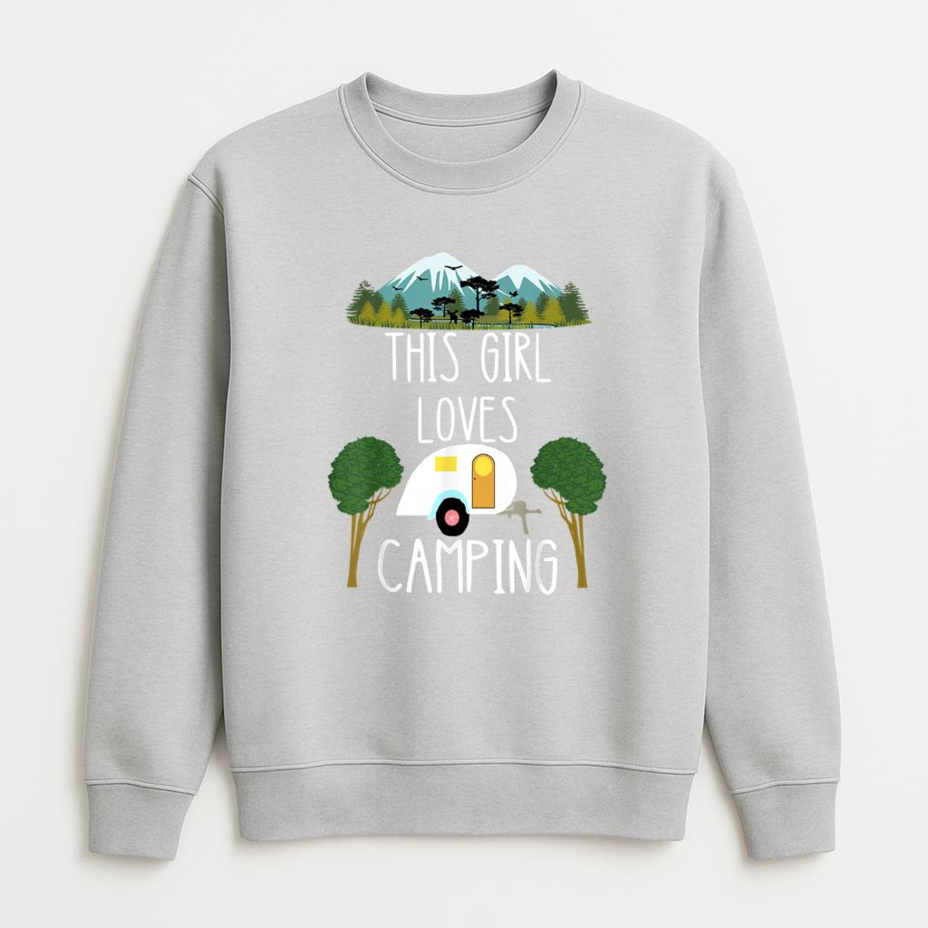 This Girl Loves Camping RV Sweatshirt